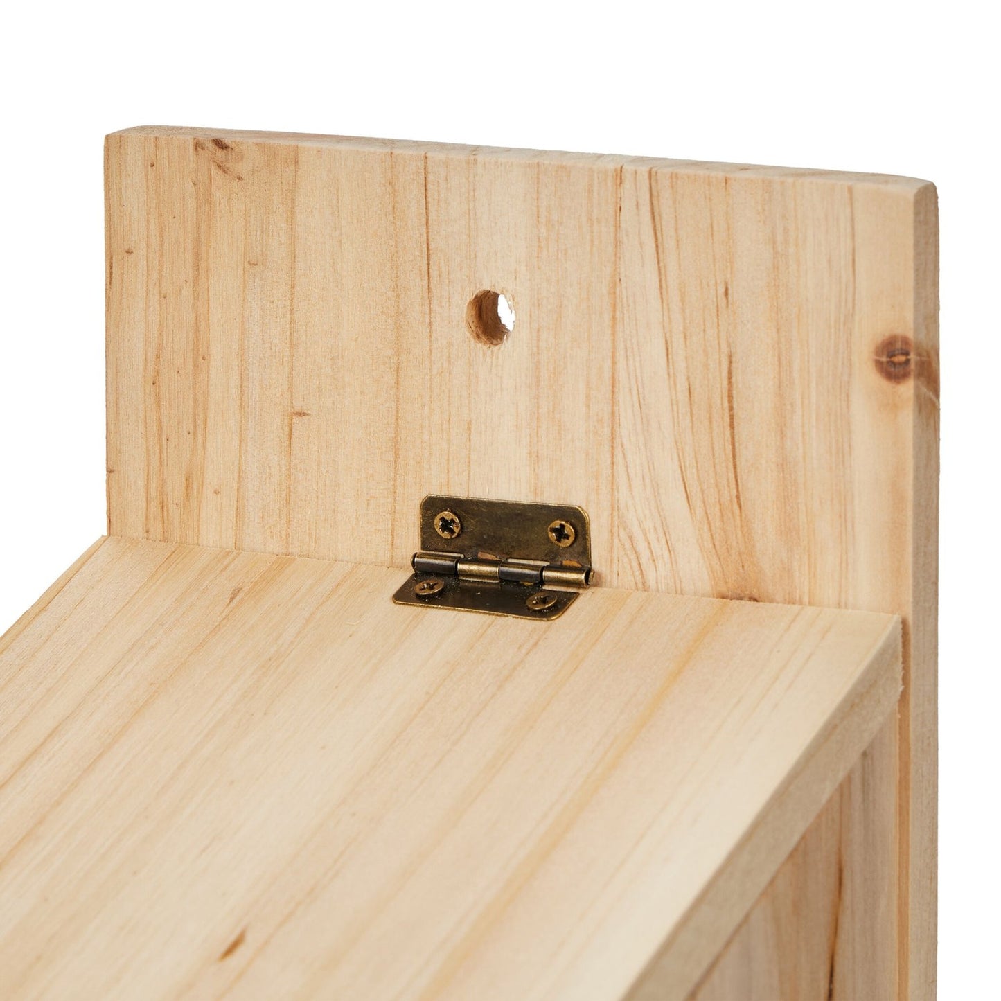 Birdhouse Kits with Perch & Hinged Roof – Set of 2