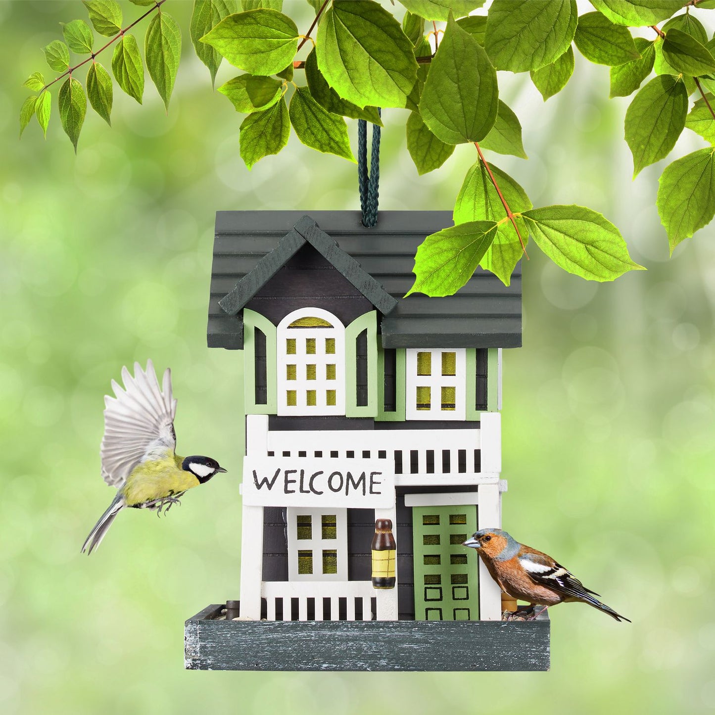 Bird house for hanging up