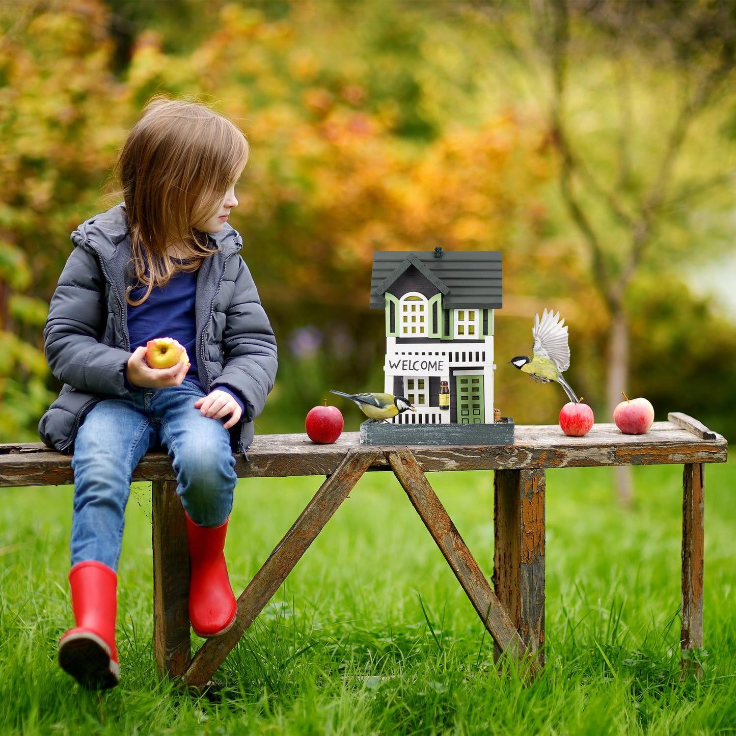 Bird house for hanging up