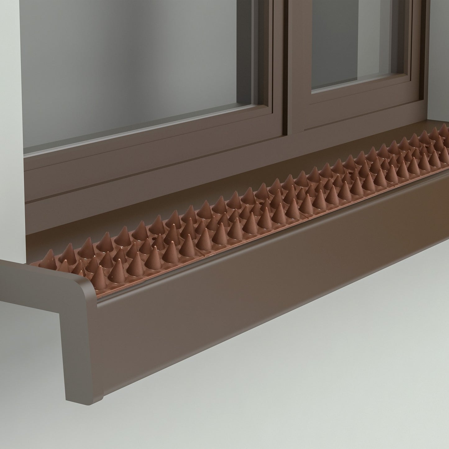 Bird repellent nails for fences