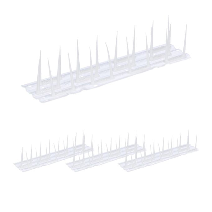 Bird repellent spikes, set of 4