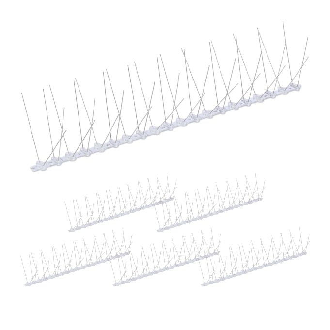 Bird repellent spikes, set of 6