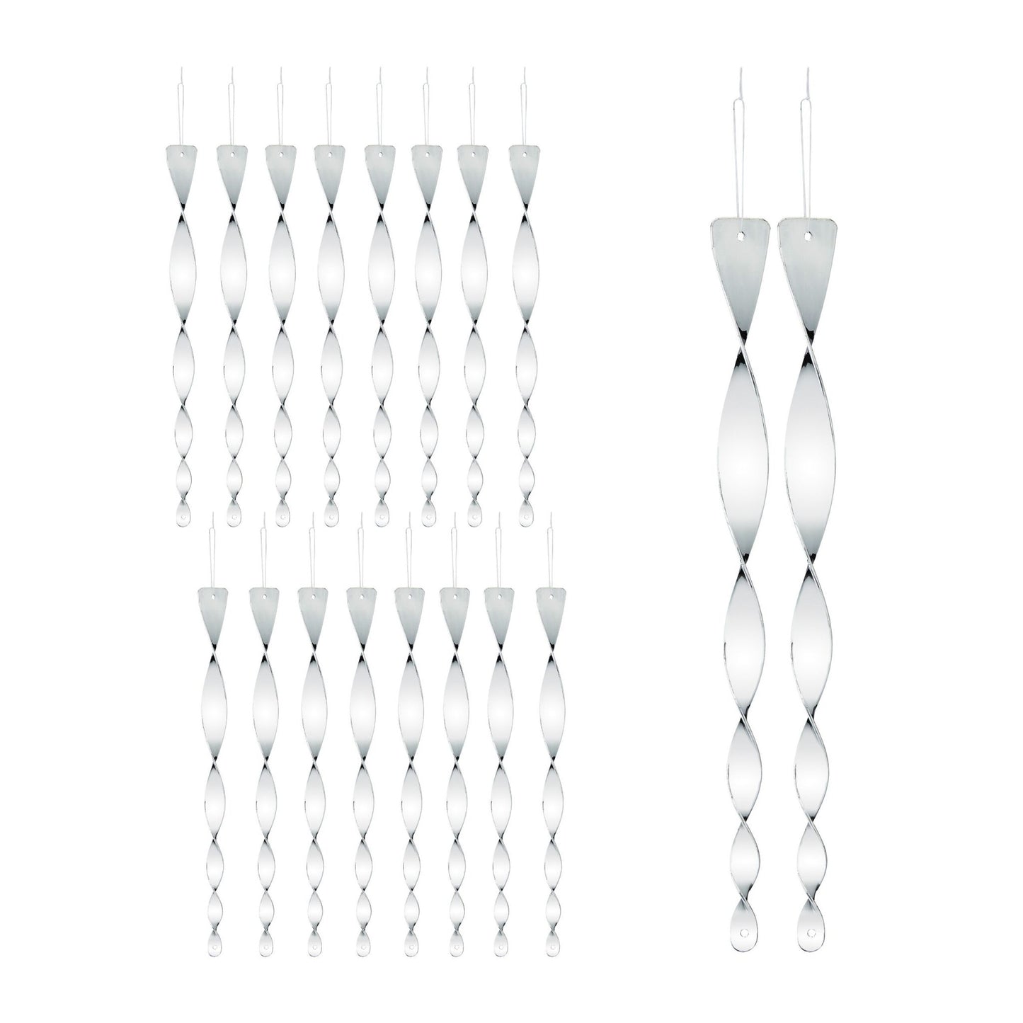 Bird repellent spiral 18-piece set
