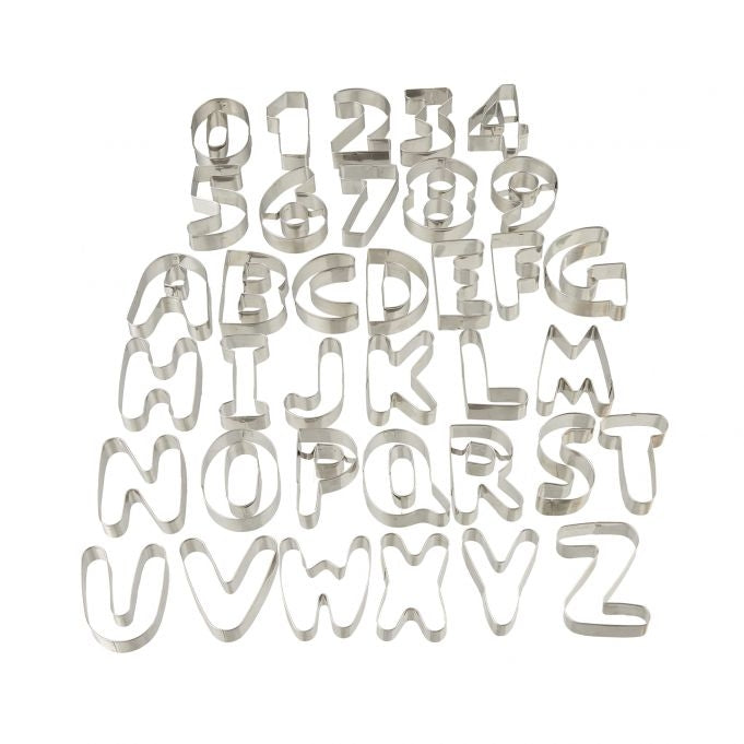 Biscuit Cutter Letters &amp; numbers