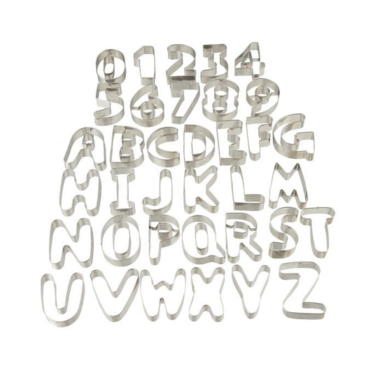Biscuit Cutter Letters &amp; numbers