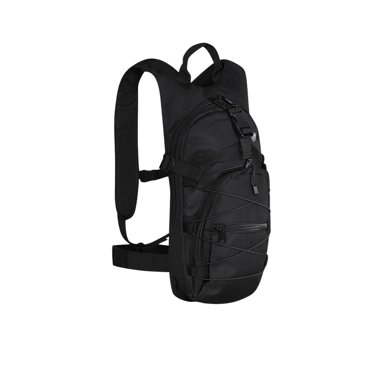 Black Backpack, Durable, Spacious, Travel-Friendly