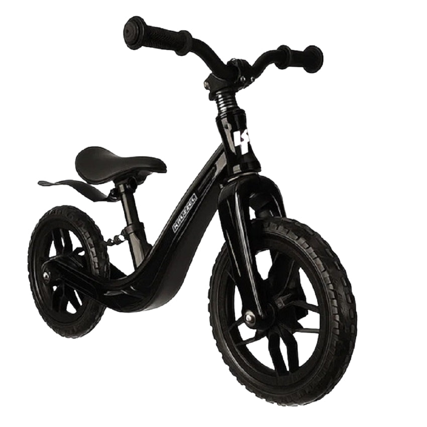 Black Balance Bike for Kids – Lightweight, Durable