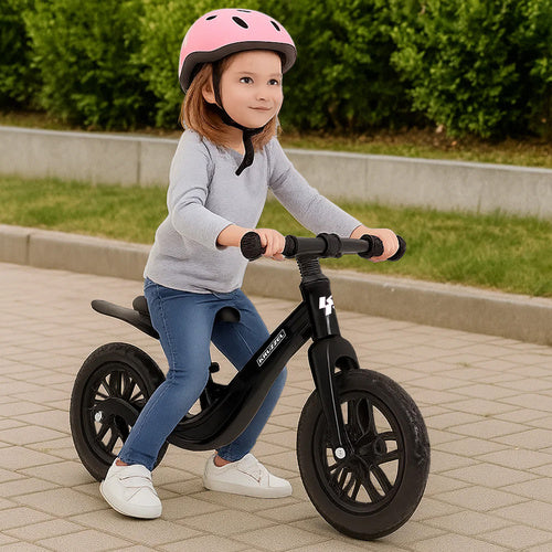 Black Balance Bike for Kids – Lightweight, Durable
