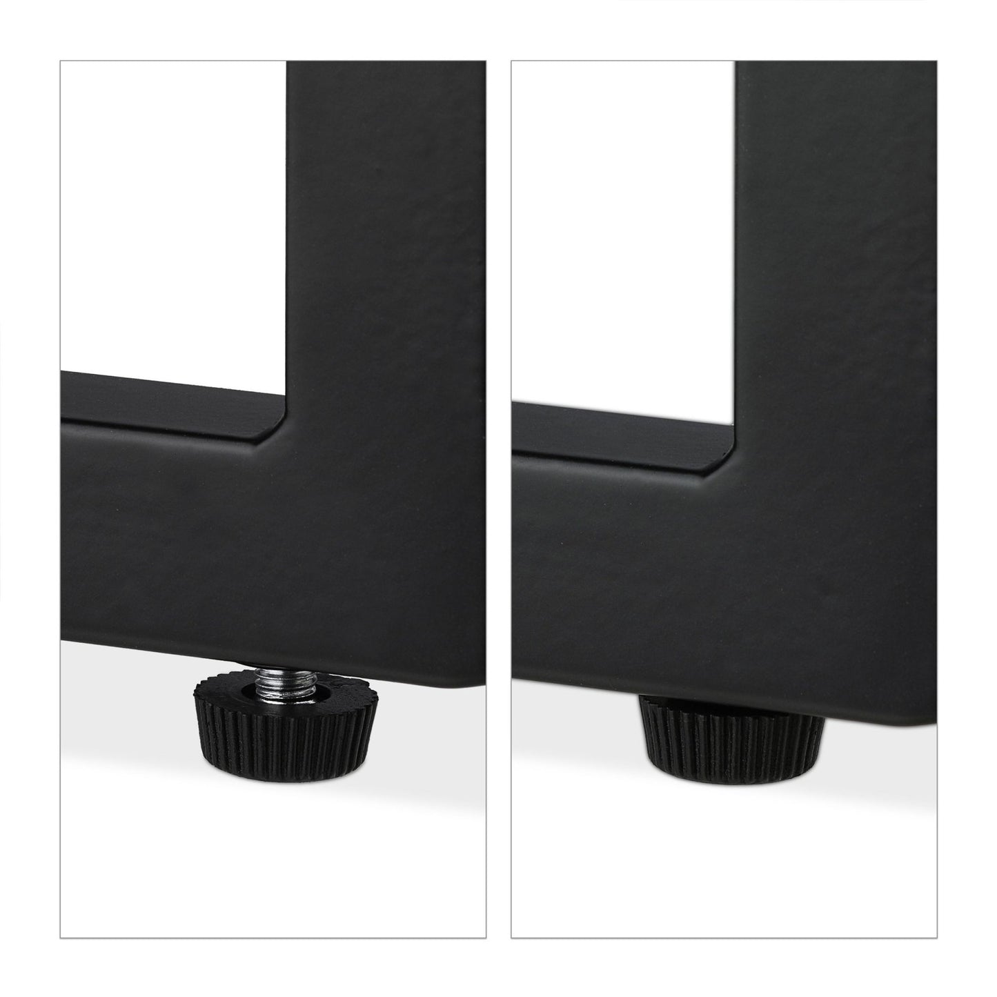 Black C-Form Side Table