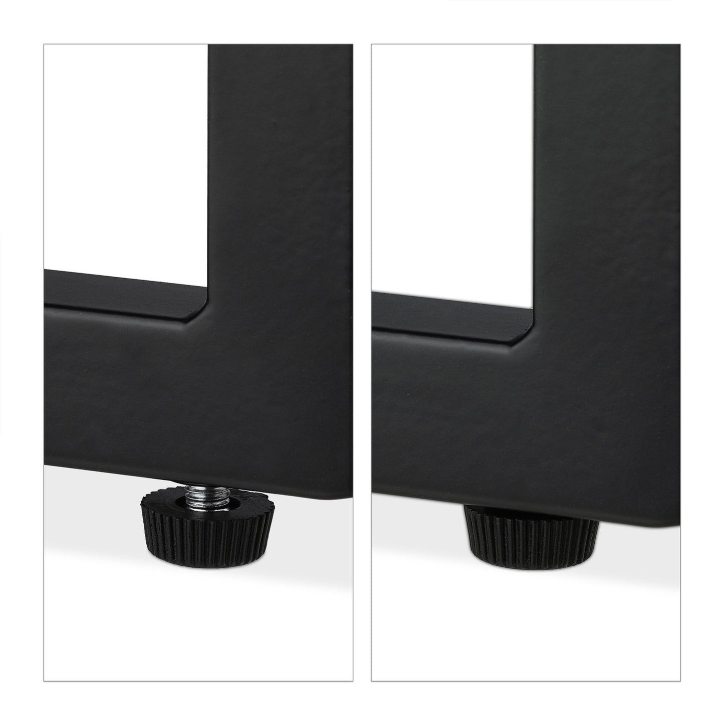 Black C-Form Side Table
