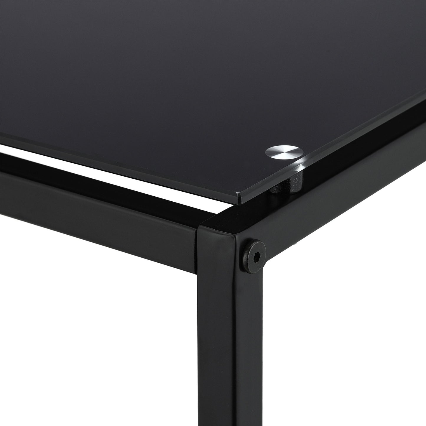 Black C-Form Side Table