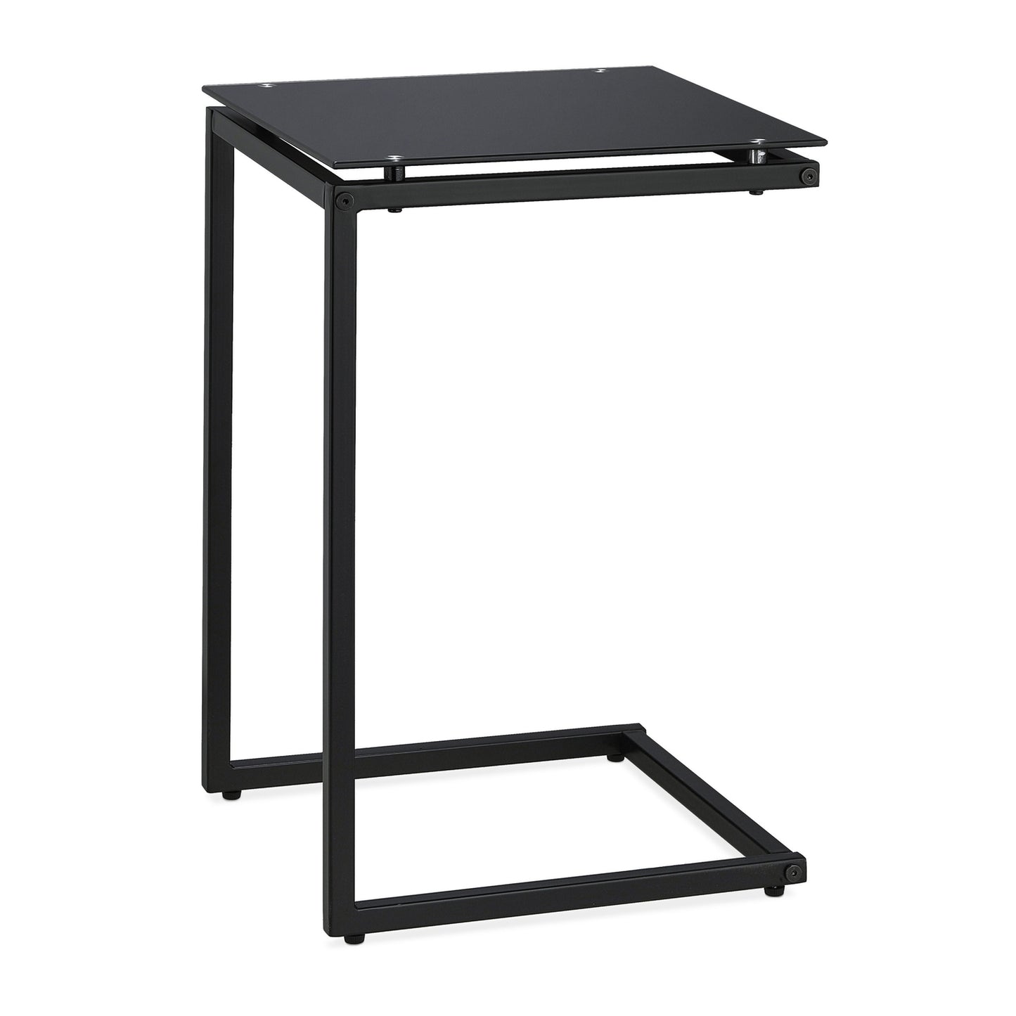 Black C-Form Side Table