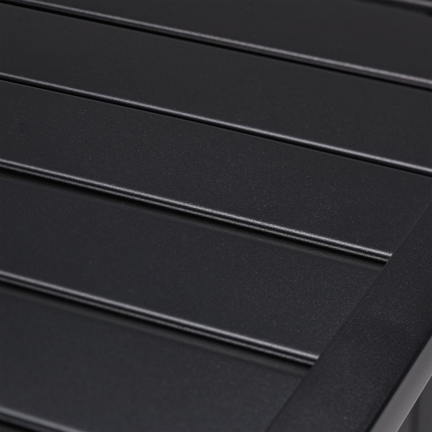 Black Garden Table