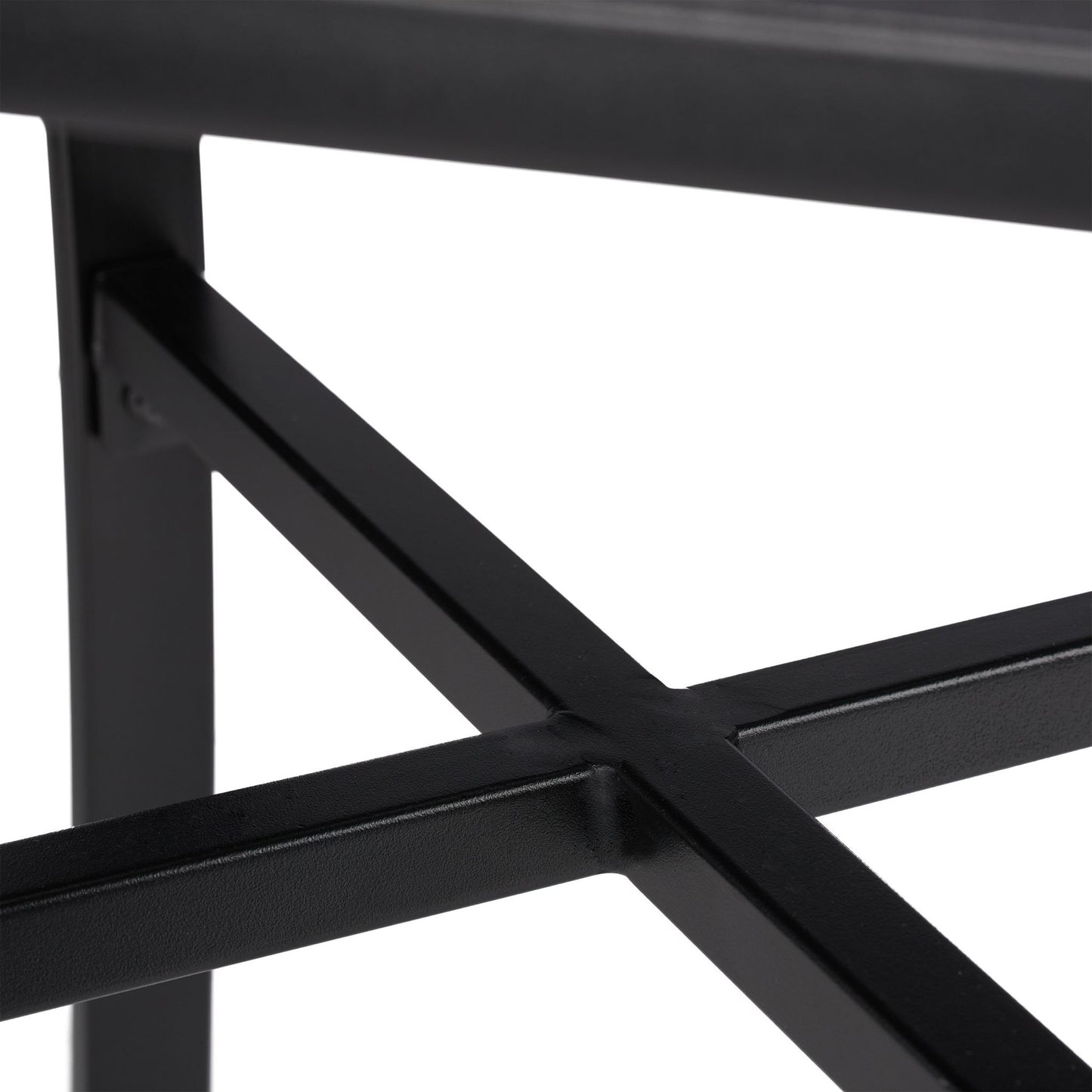 Black Garden Table