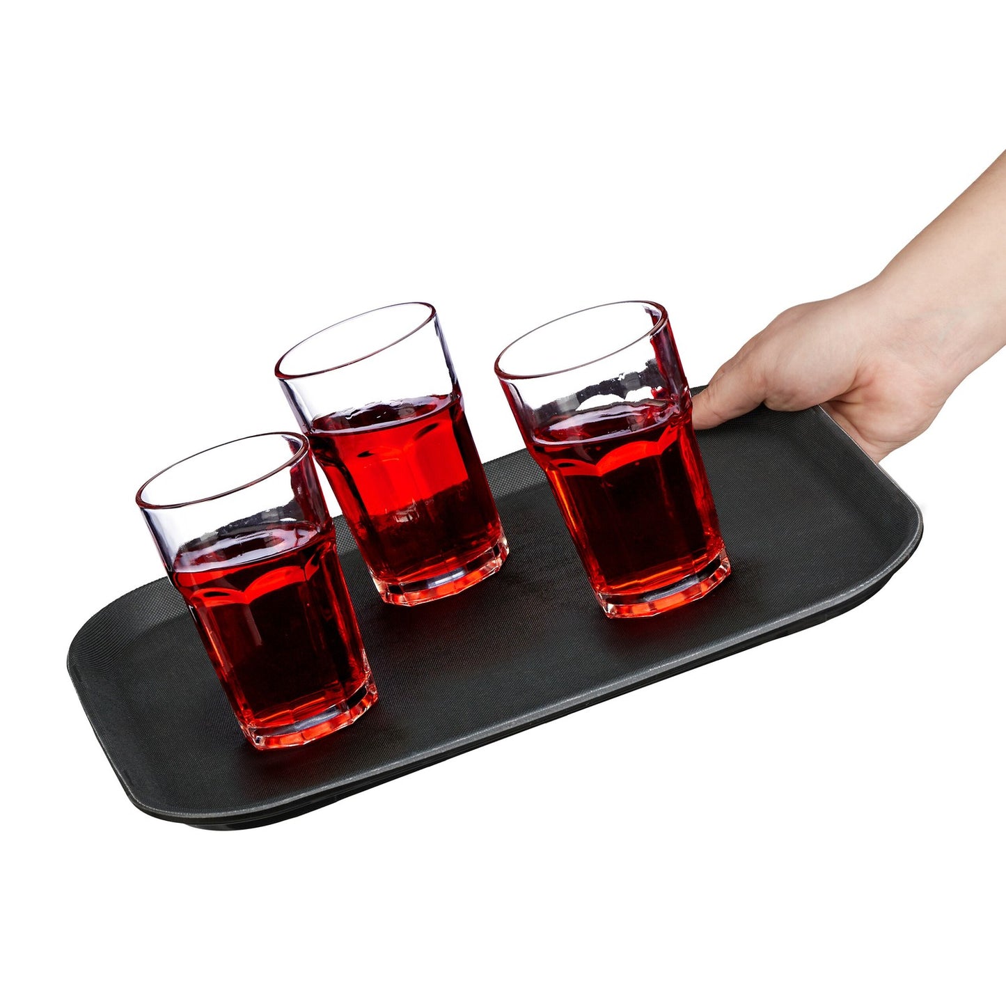Black Gastro Trays 35x25cm, Set of 3