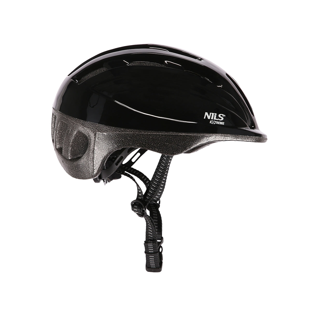 Black Helmet, Size S (48-52cm)