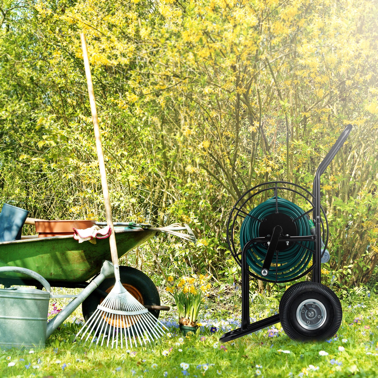 Black Hose Cart