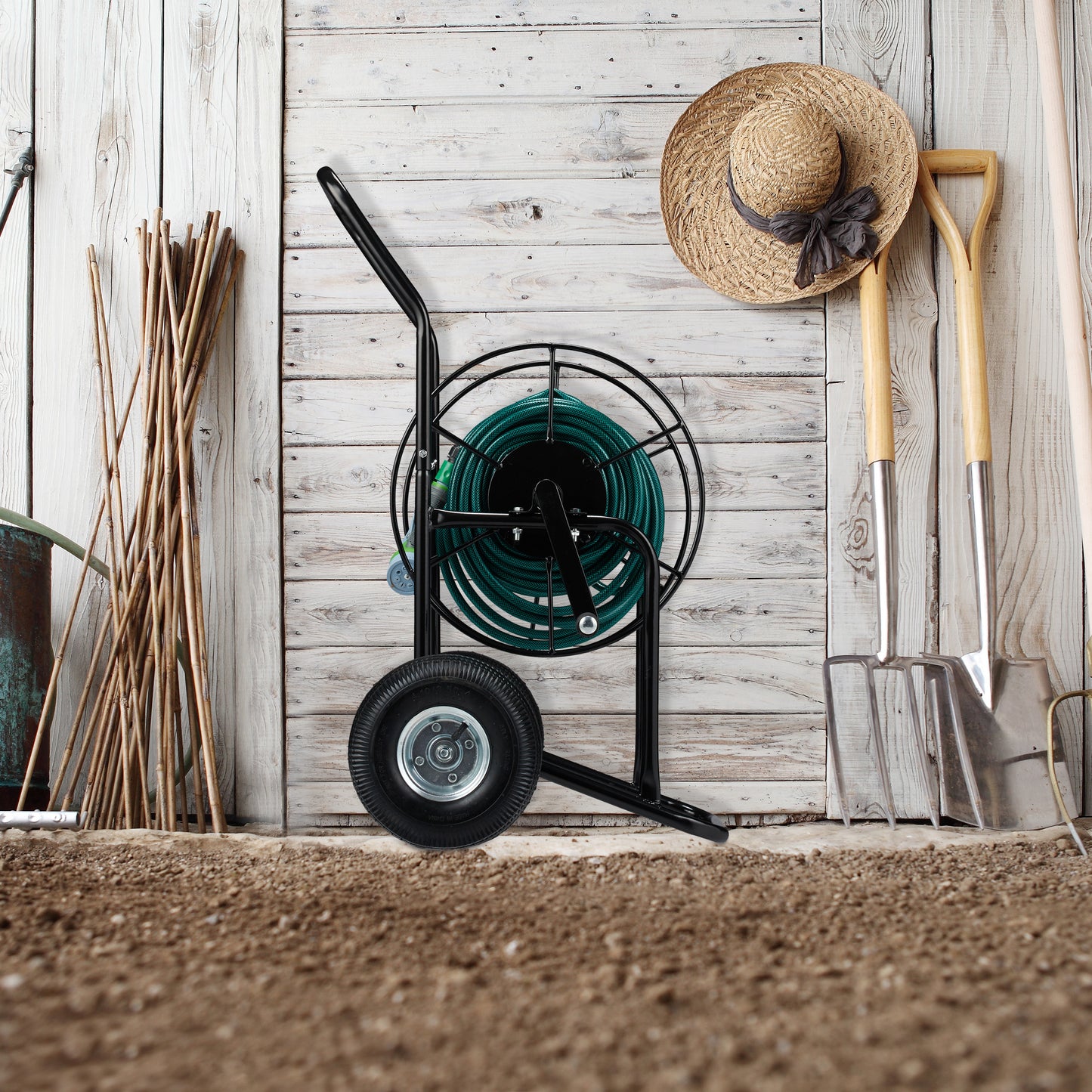 Black Hose Cart