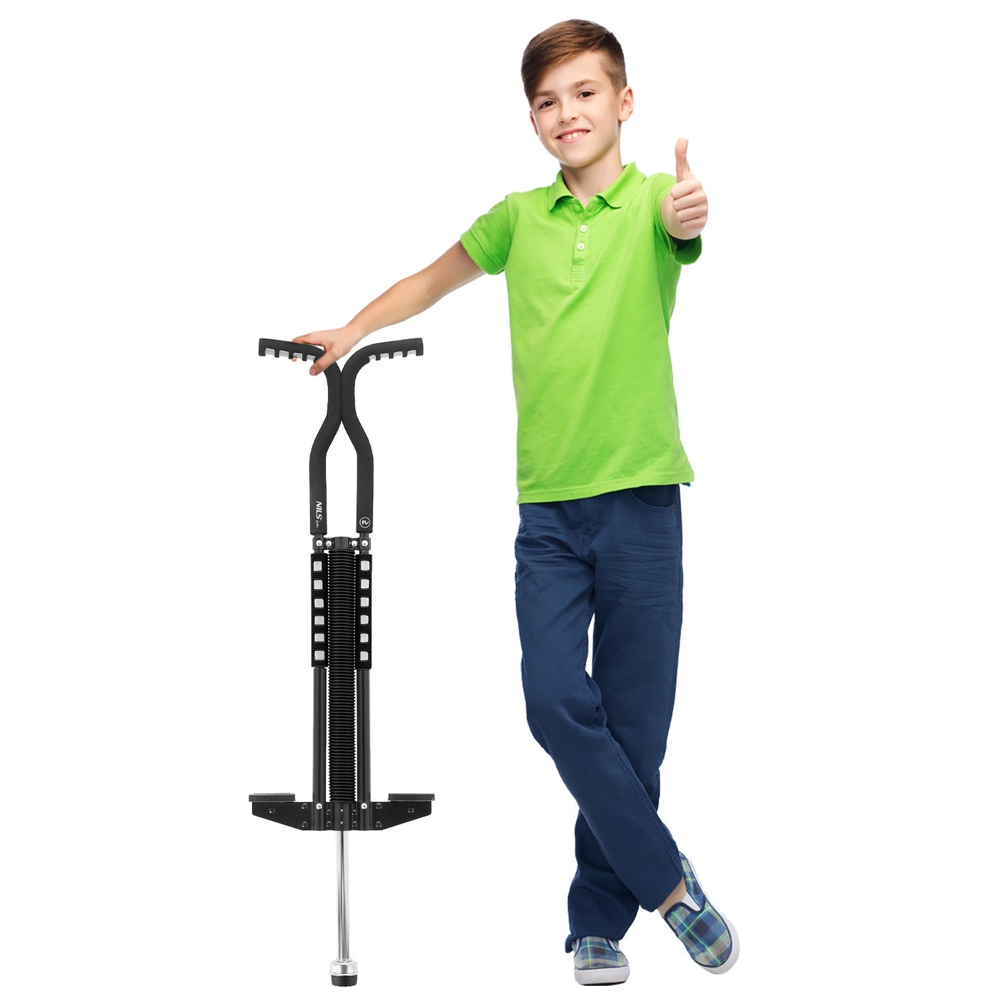Black Jump Stick – Adjustable, Durable, Fun