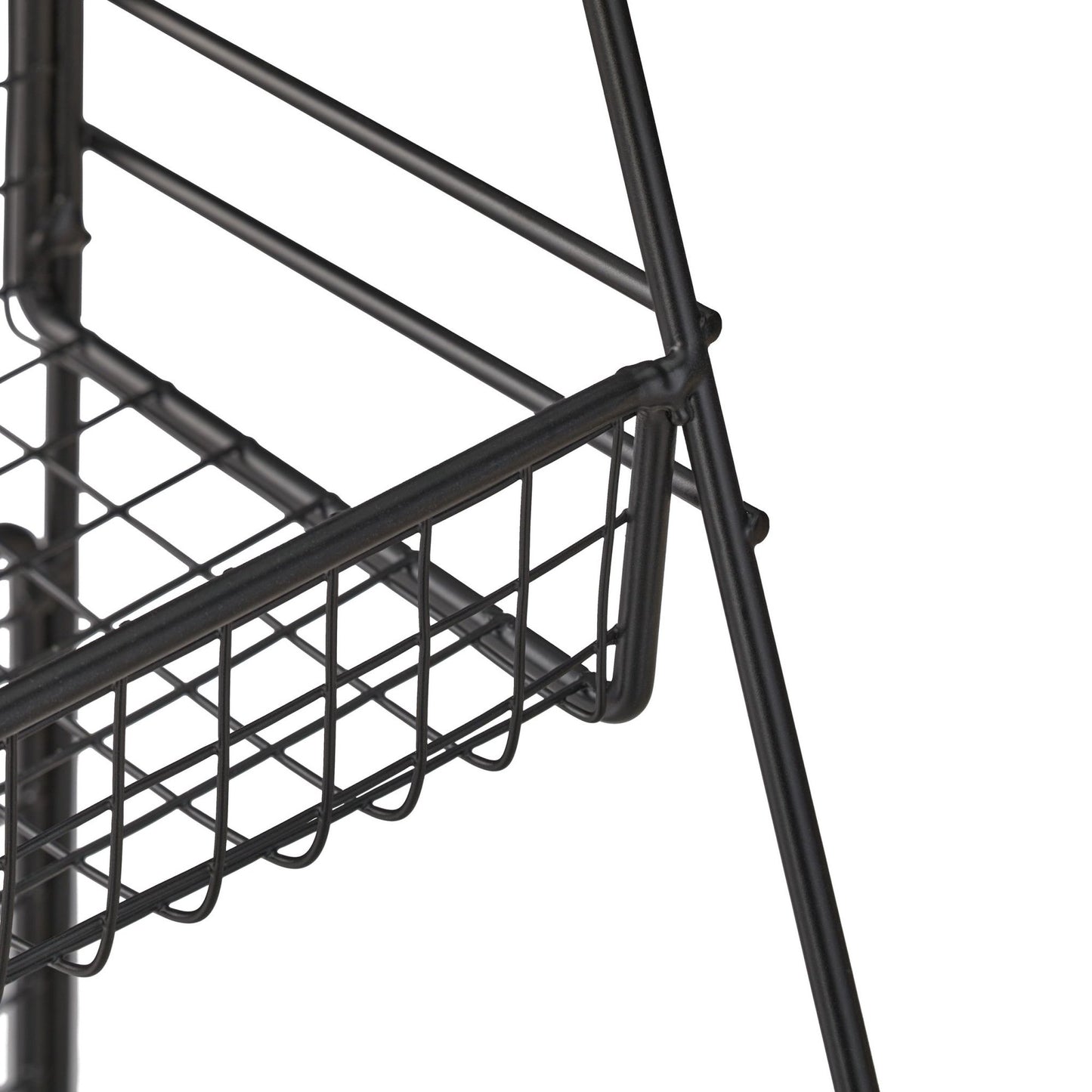 Black Metal Spice Rack