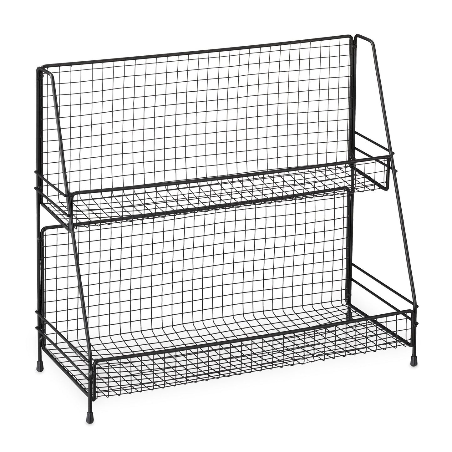 Black Metal Spice Rack