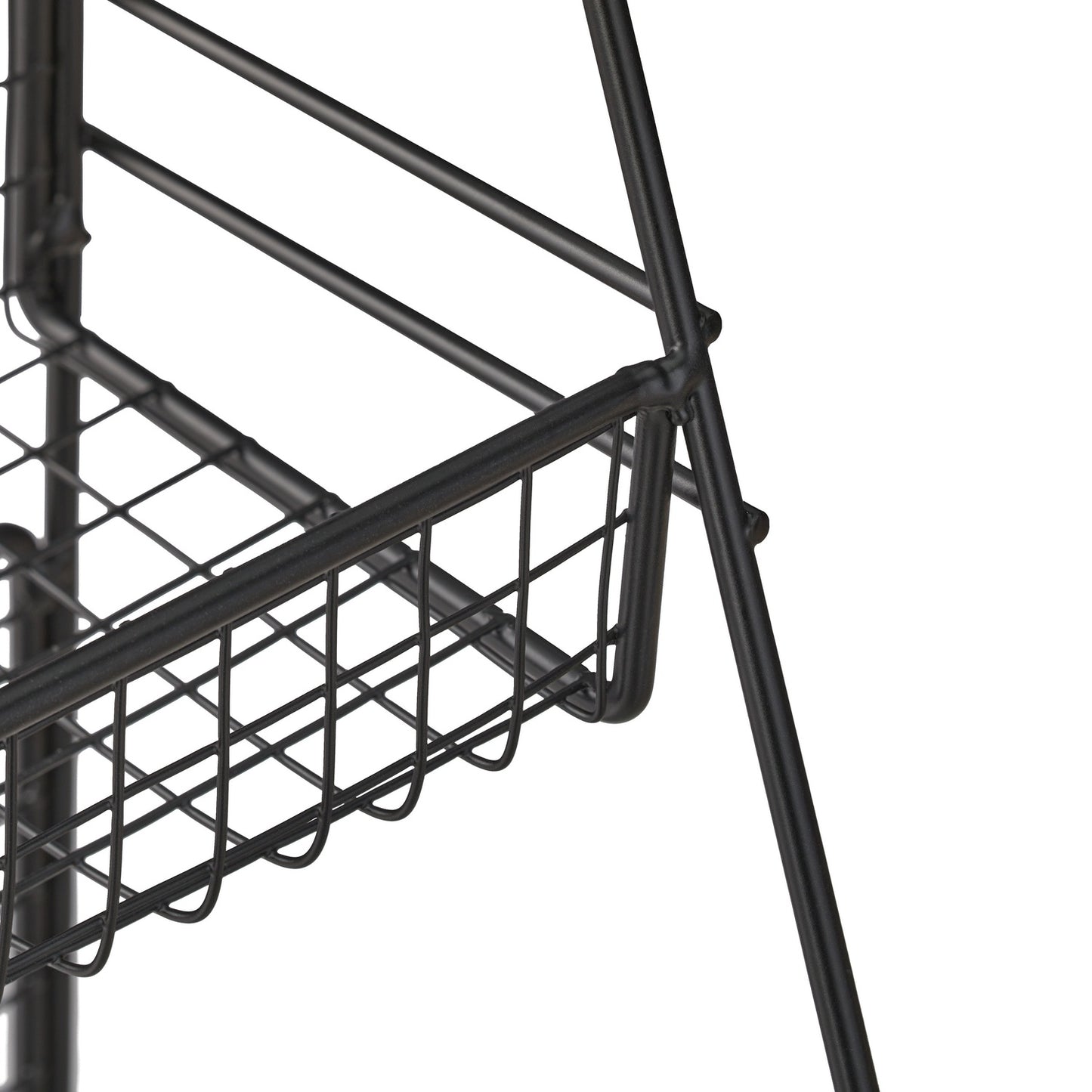 Black Metal Spice Rack