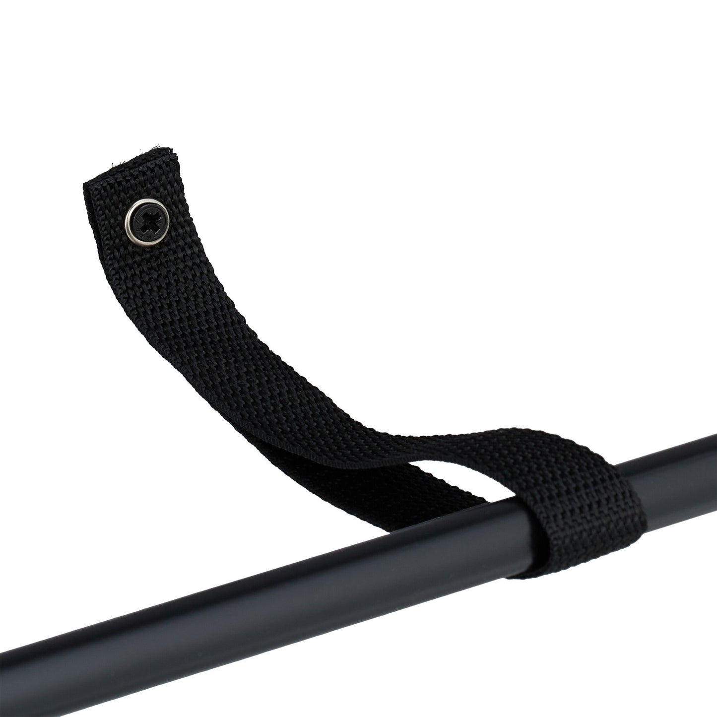 Black Metal Towel Ladder Rack, 6 Rungs