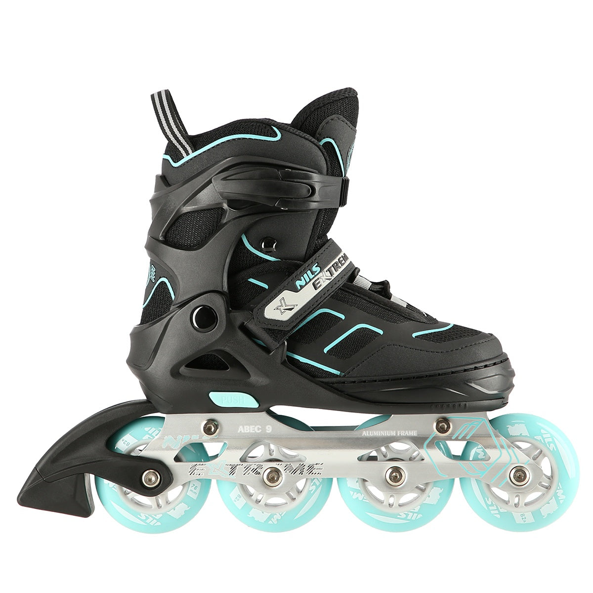 Black-Mint Inline Skates, Size S (31-34)