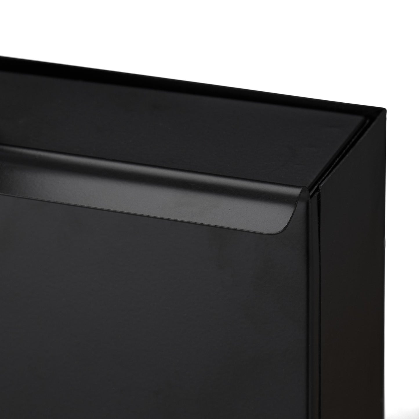 Black Narrow Ash Bucket with a Shovel