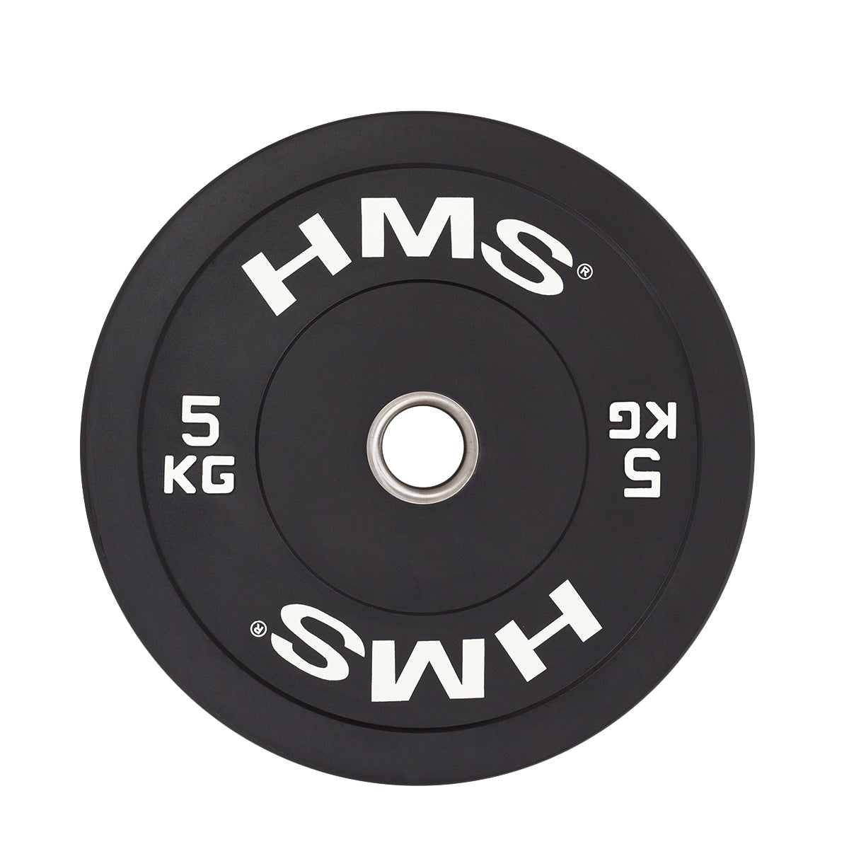 Black Olympic Bumper Plate, 5 kg