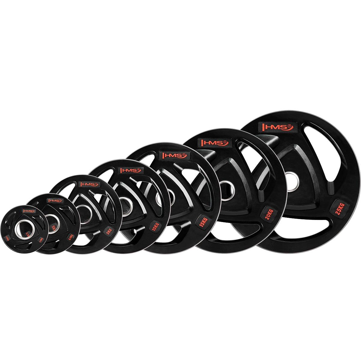 Black Olympic Weight Plate 2.5 kg