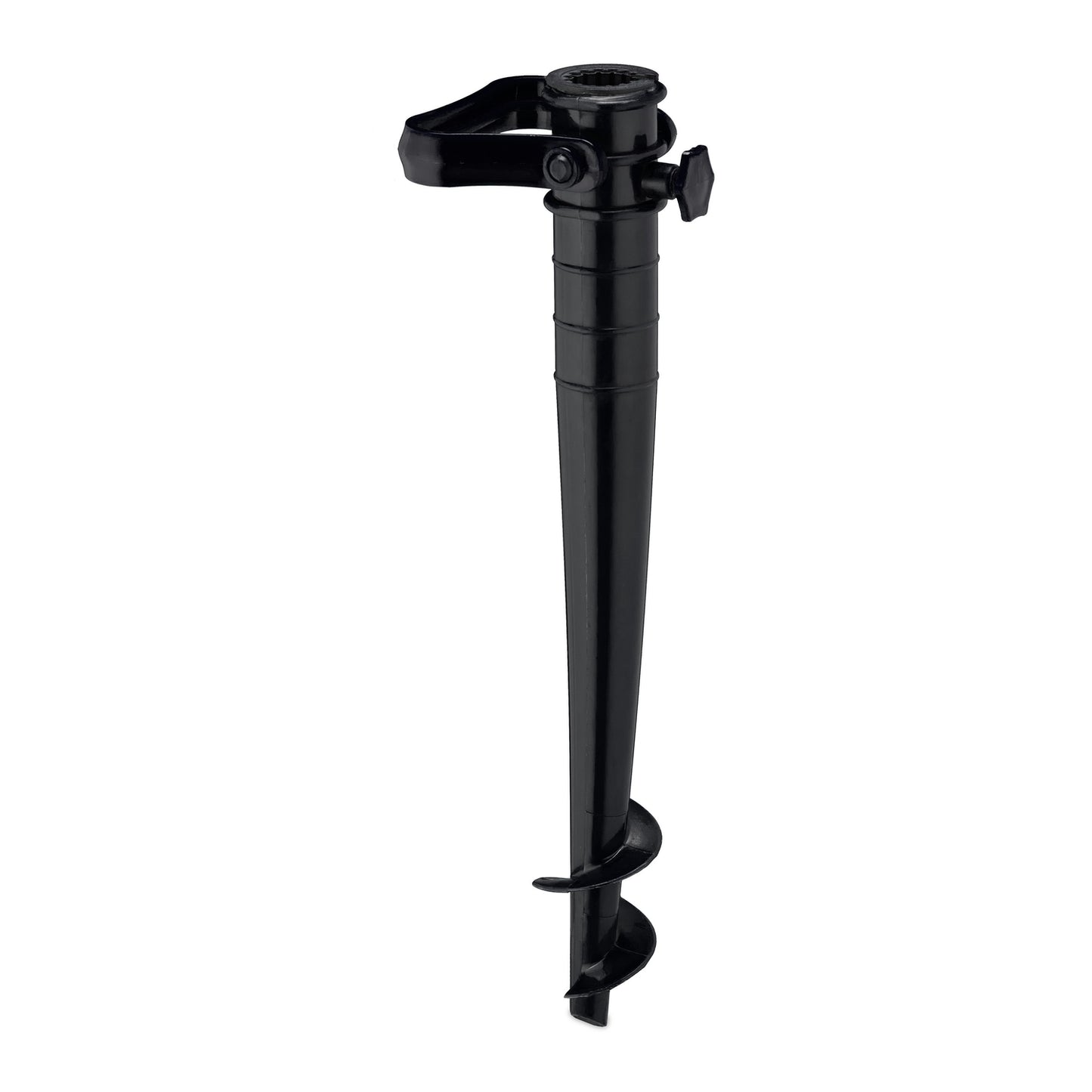 Black Parasol Screw for Sand and Ground
