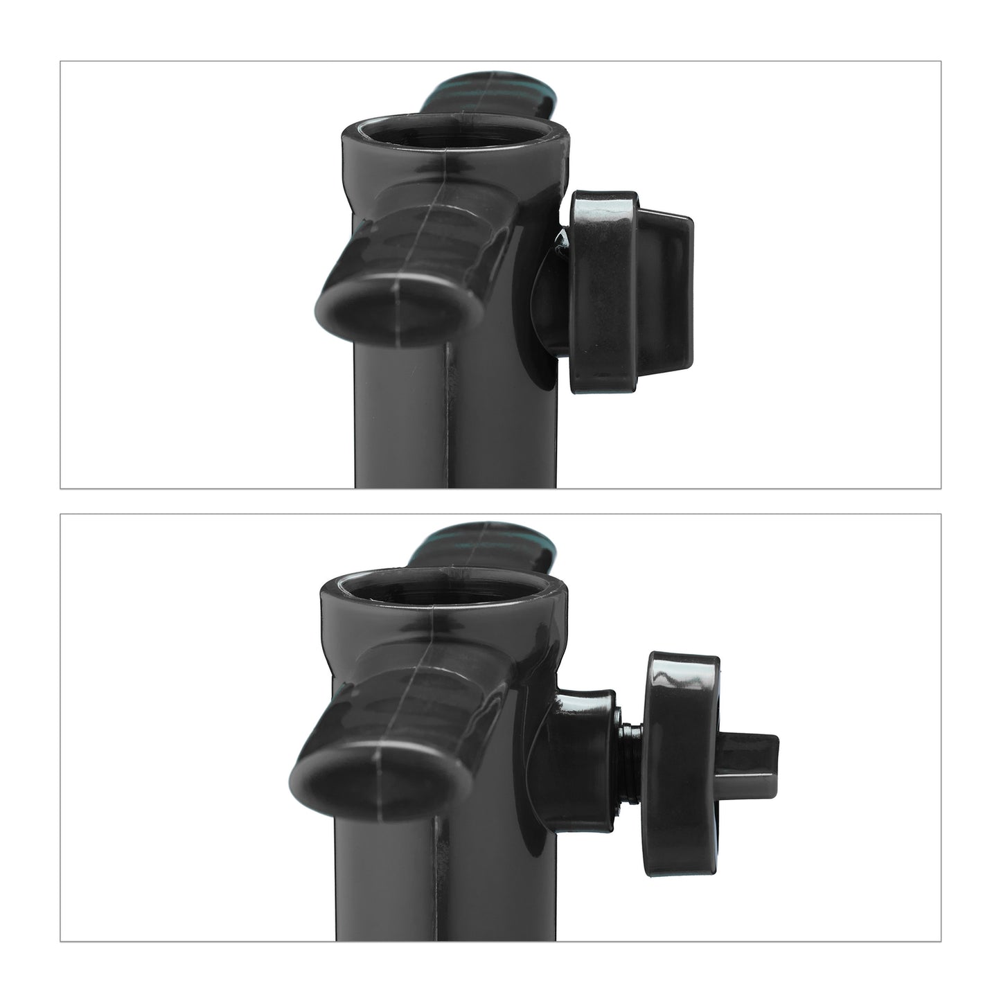 Black Parasol Screw-in Holder