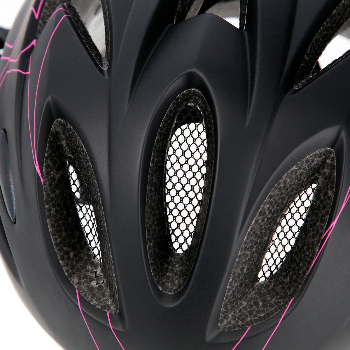 Black-Pink Helmet, Size S (50-59cm)