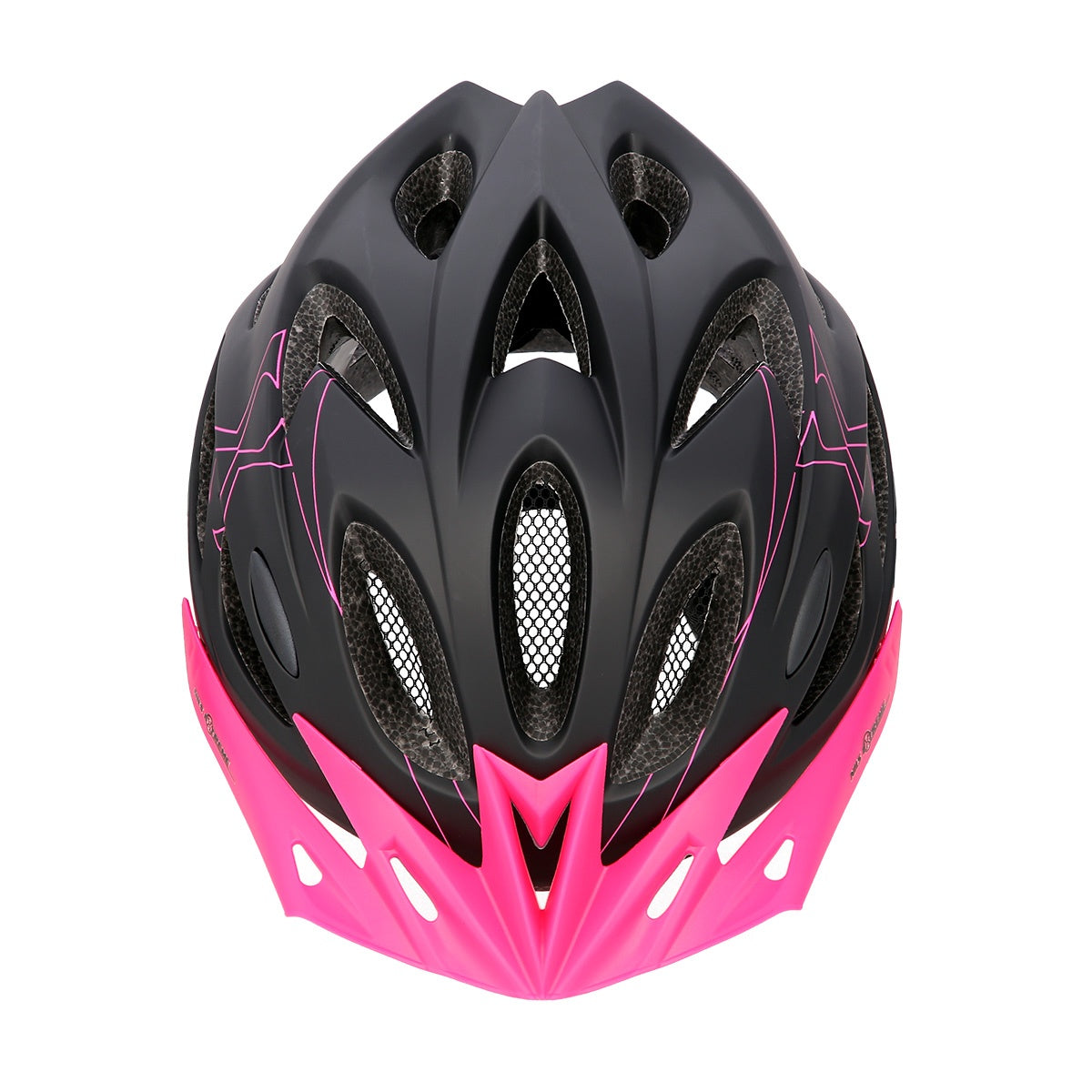 Black-Pink Medium Helmet, 51-60cm Size