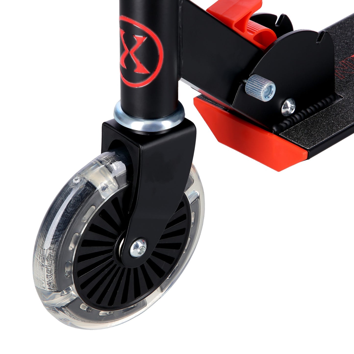 Black-Red Scooter, 120L, Durable Design