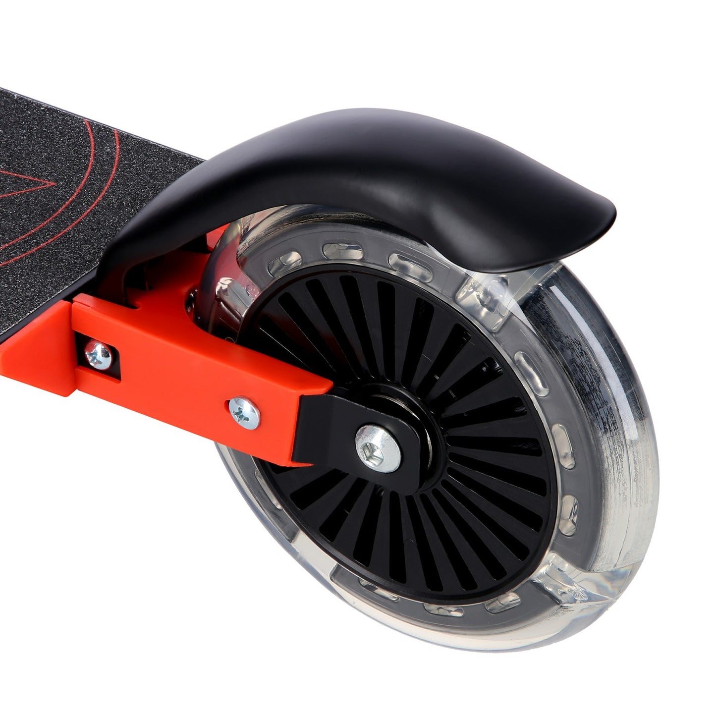 Black-Red Scooter, 120L, Durable Design
