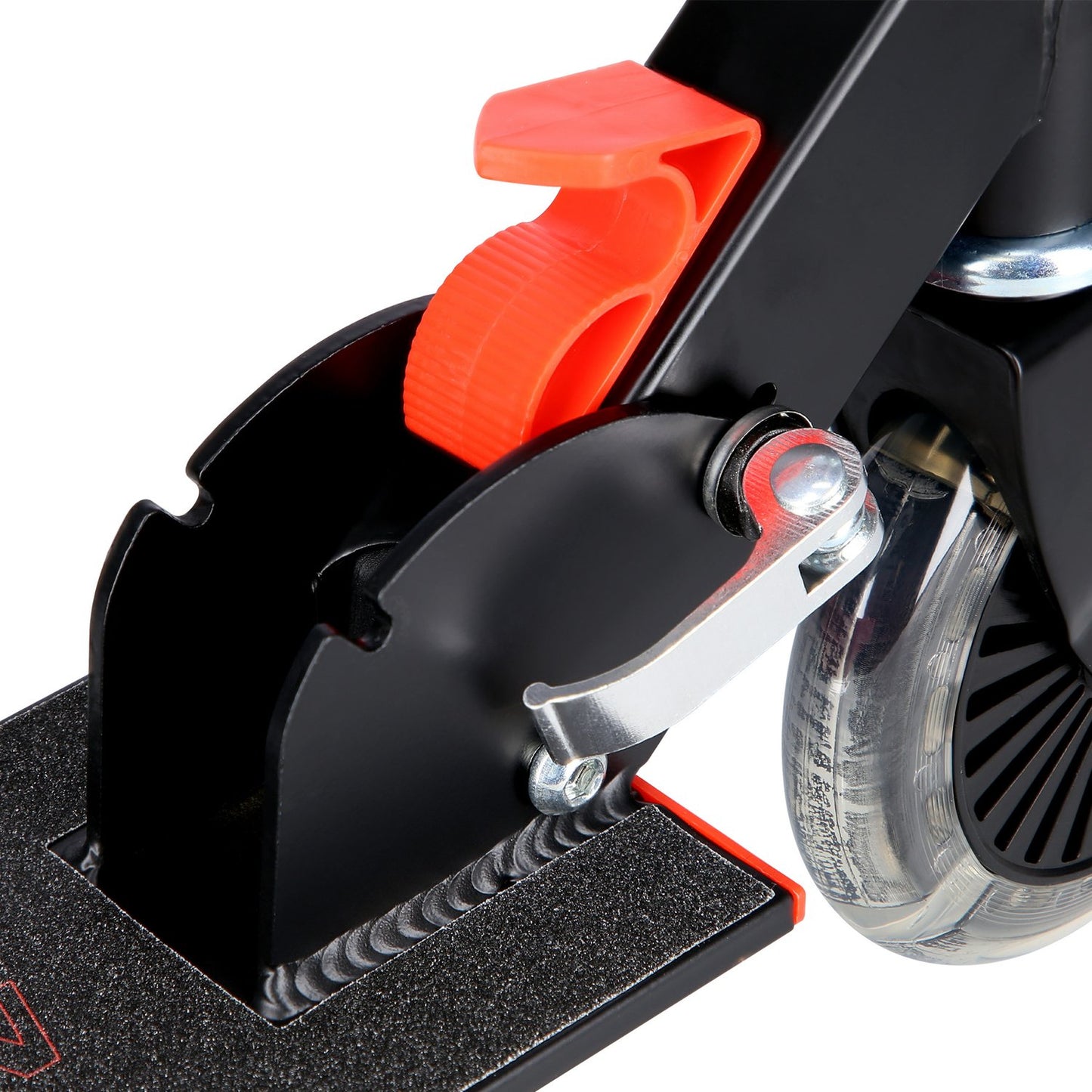 Black-Red Scooter, 120L, Durable Design