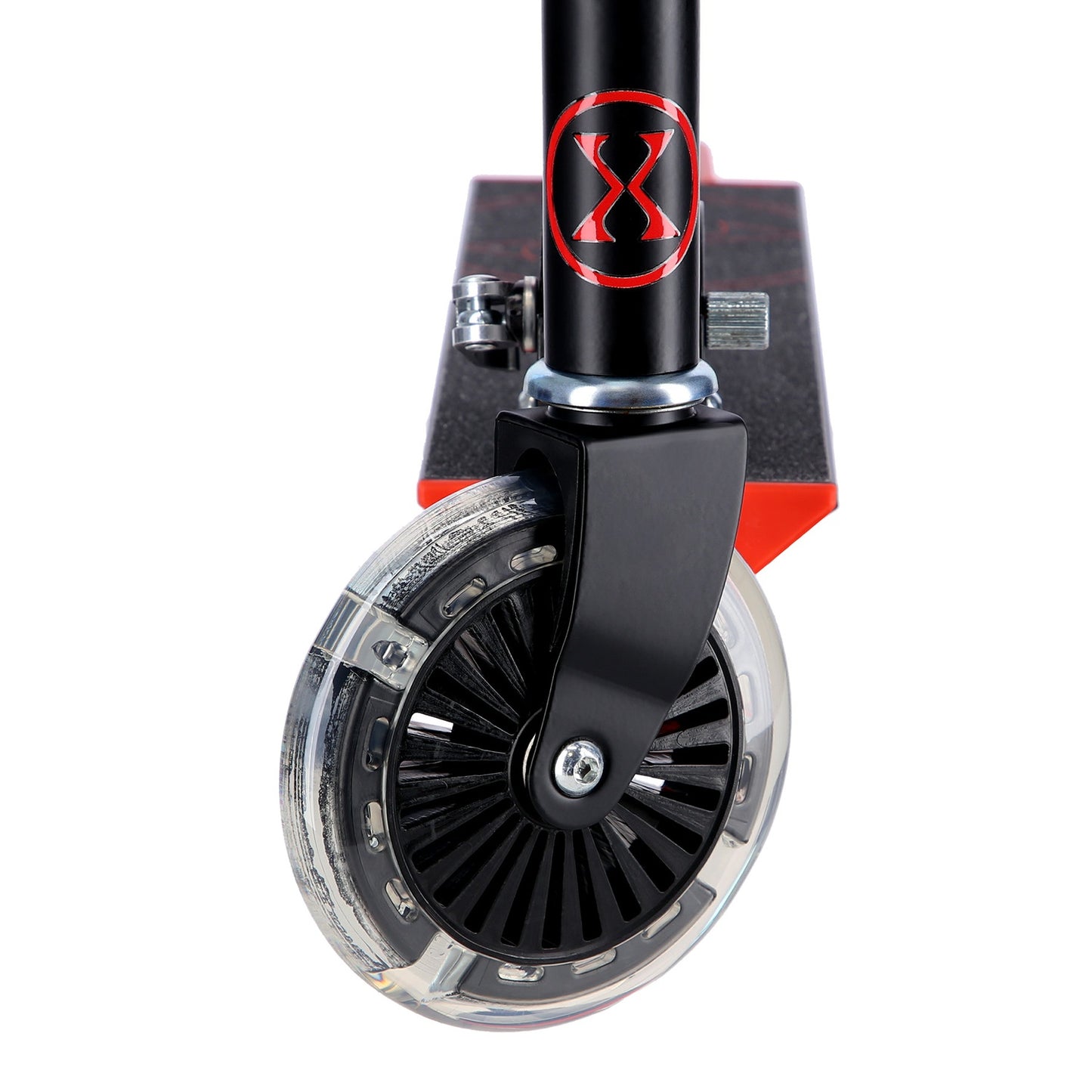 Black-Red Scooter, 120L, Durable Design