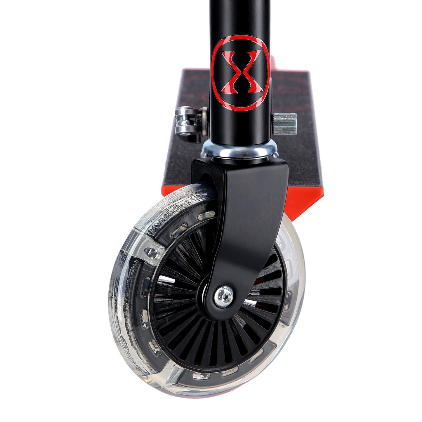Black-Red Scooter, 120L, Durable Design