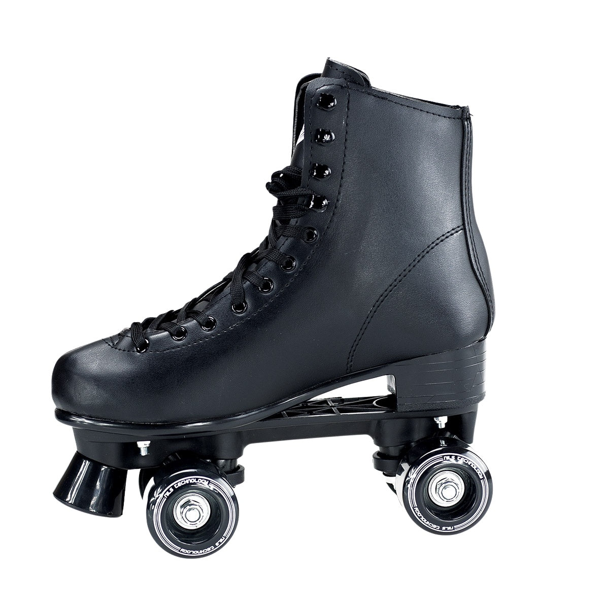 Black Roller Skates, Size 35 – Durable Design