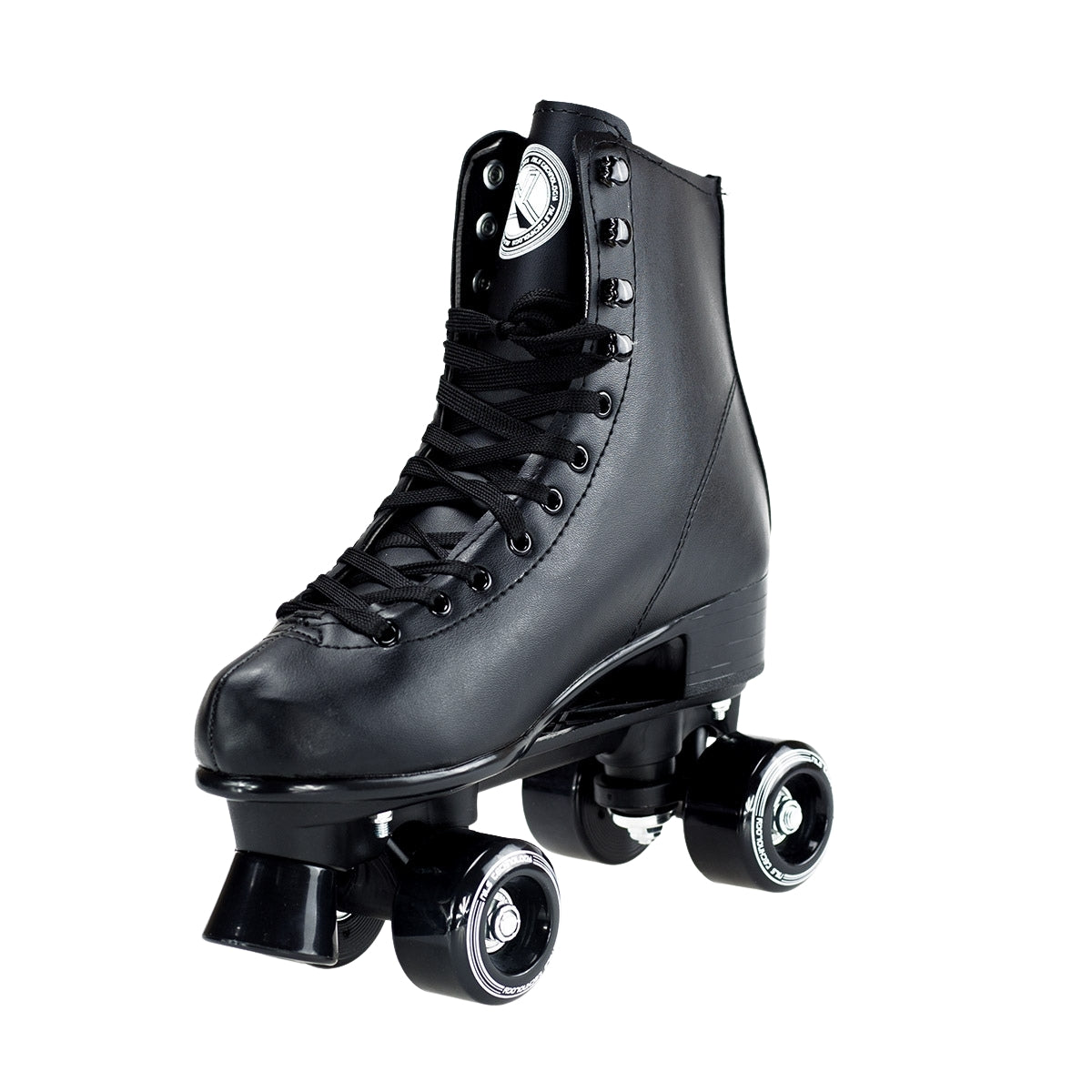 Black Roller Skates, Size 40, Quad Design
