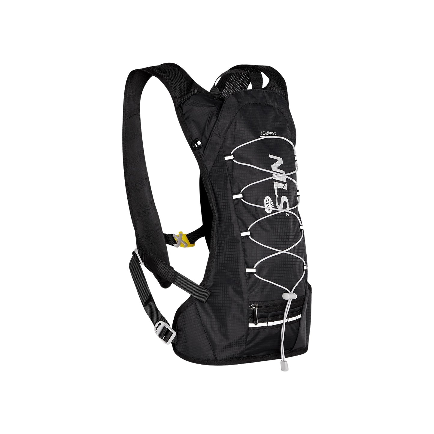 Black Running Backpack, Lightweight, Adjustable Straps