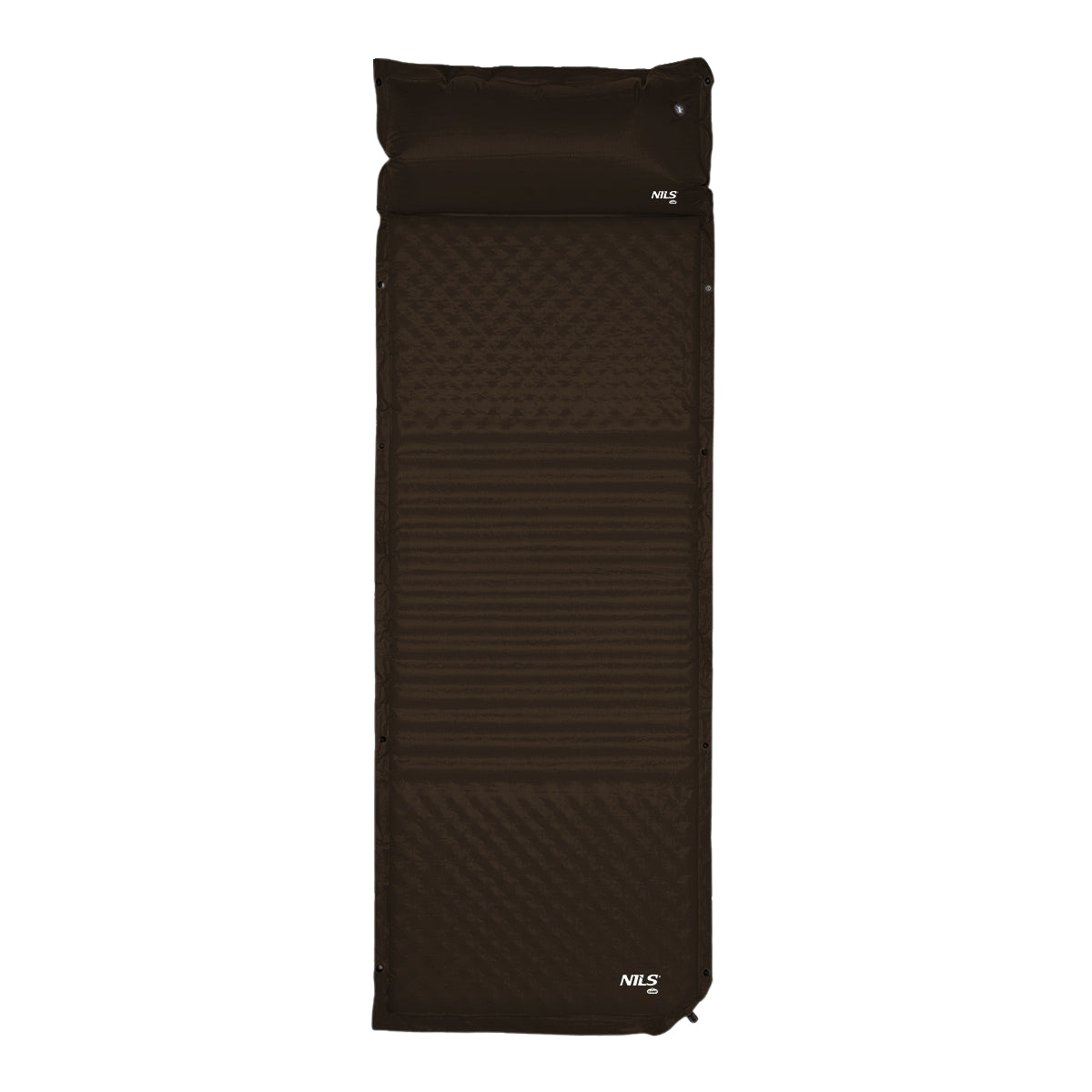 Black Self-Inflating Camping Mat, Compact & Portable