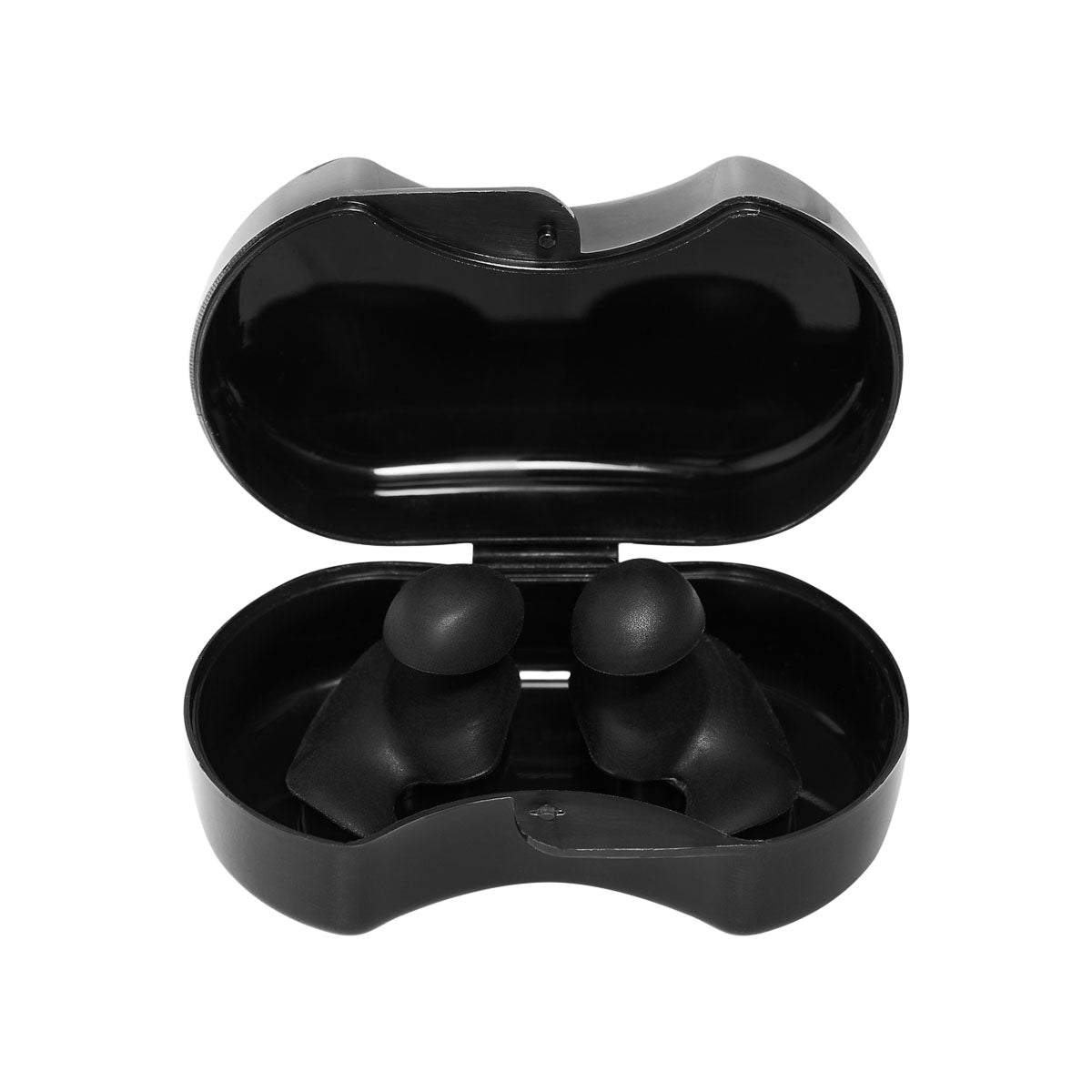 Black Silicone Ear Plugs, Noise Reduction, 60 Pairs