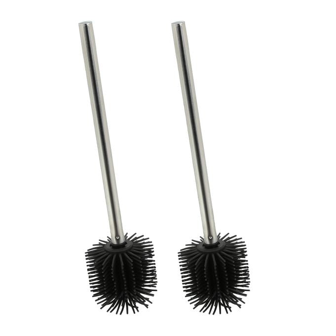 Black Silicone Toilet Brush