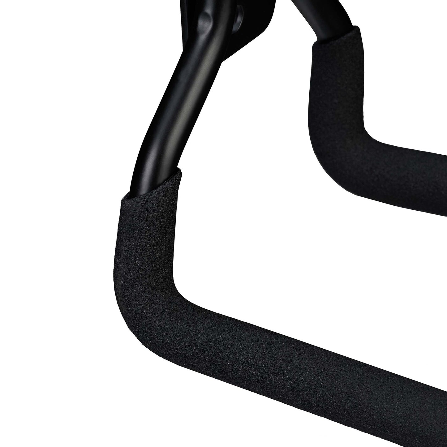 Black Steel Wall-Mounted Garden Hose Holder