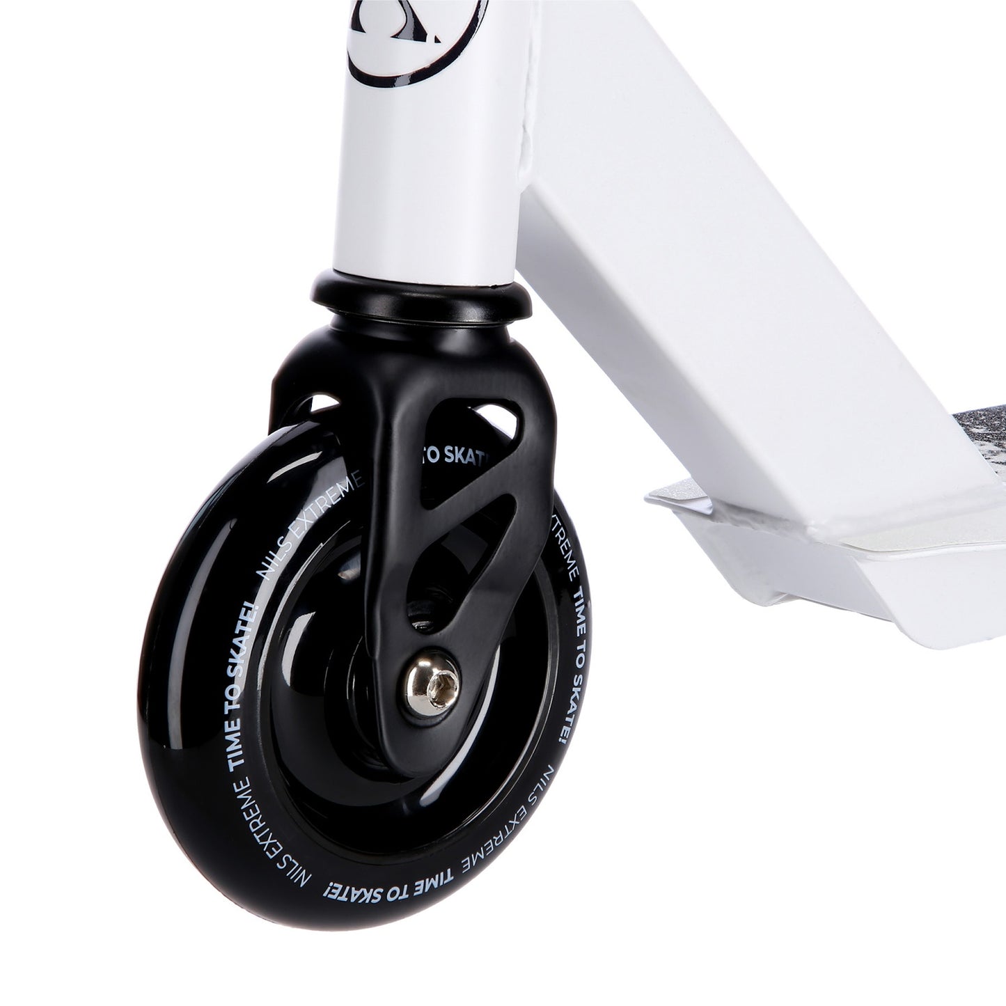 Black Stunt Scooter, High-Performance, Durable Design