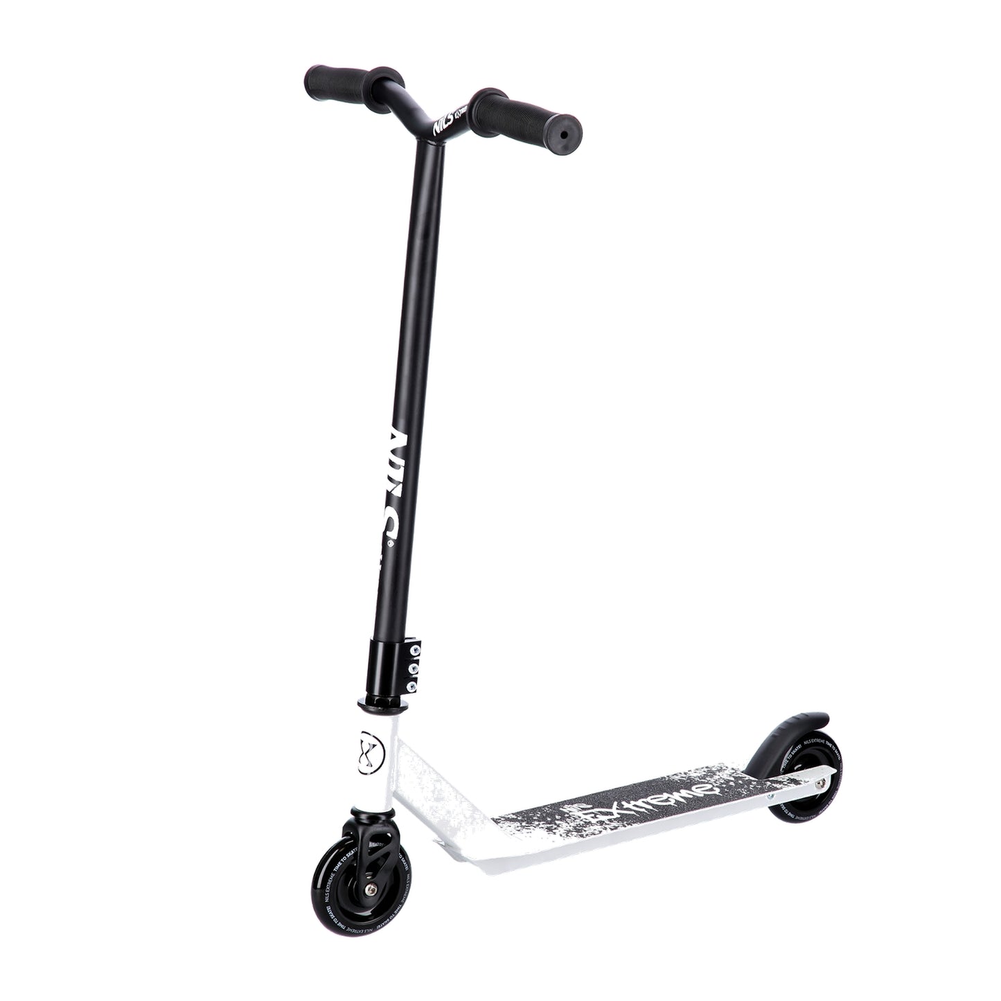 Black Stunt Scooter, High-Performance, Durable Design