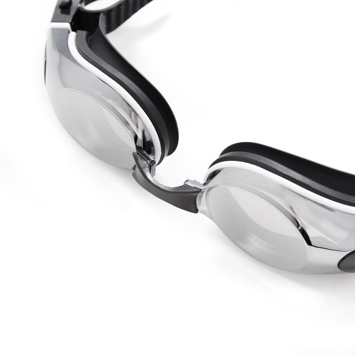 Black Swimming Goggles, Anti-Fog, UV Protection